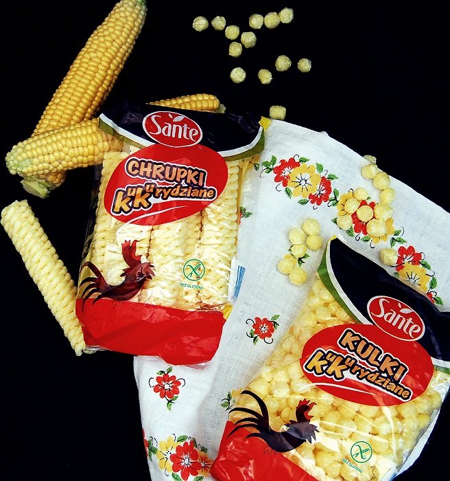 Chrupki kukurydziane SANTE – produkt bezglutenowy
