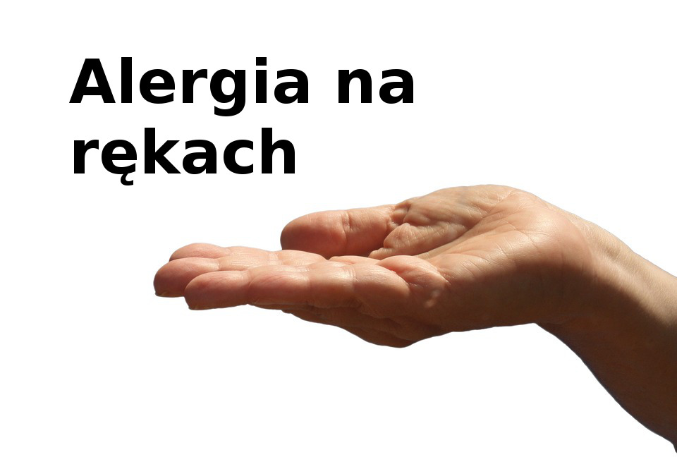 alergia na rękach