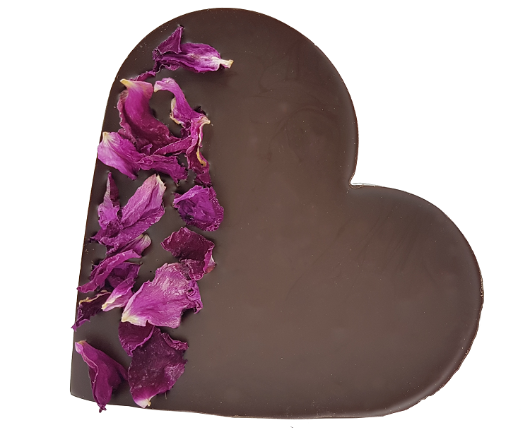 czekoladowe serce na Dzień Matki